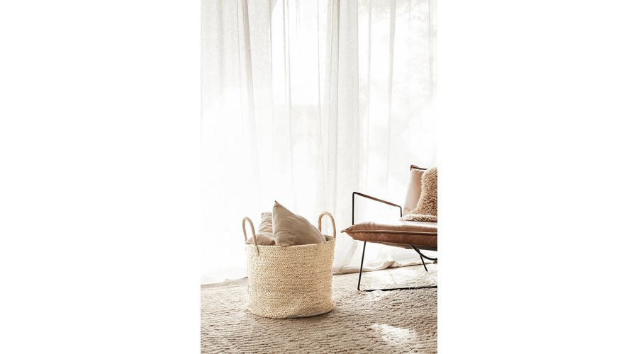 THE DHARMA DOOR - Large round jute vasket02