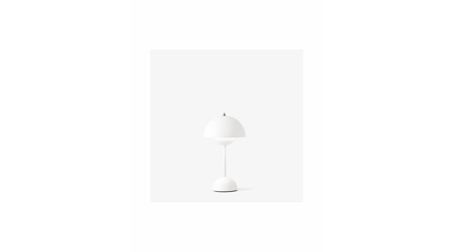 flowerpot-vp9-opladelig-bordlampe-mat-hvid